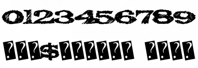 MysteryForest Font OTHER CHARS