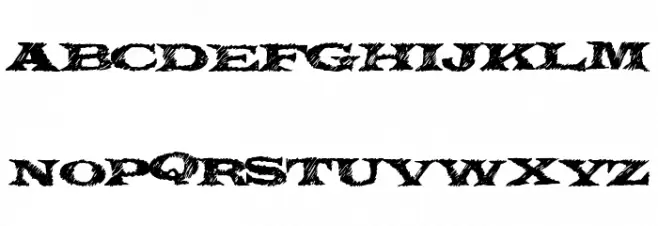 MysteryForest Schriftart Groß
