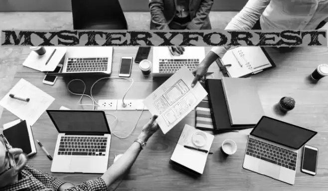 MysteryForest Font examples