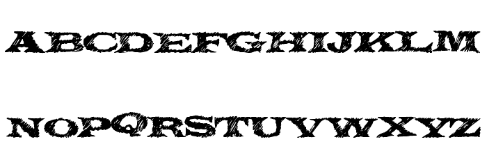 MysteryForest Font LOWERCASE