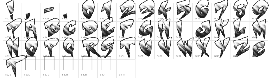 Mystery Character Map
