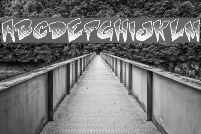 Mystery Font examples