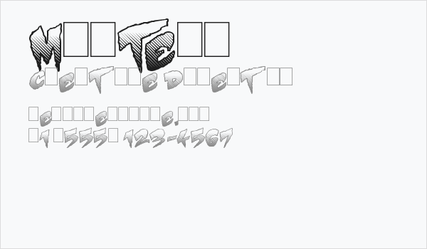 Mystery Business Card