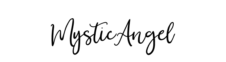 Mystic Angel  Frei Schriftart Herunterladen