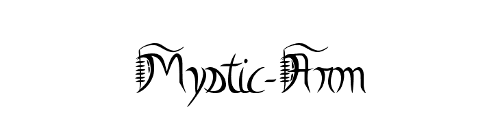 Mystic-Arm Font
