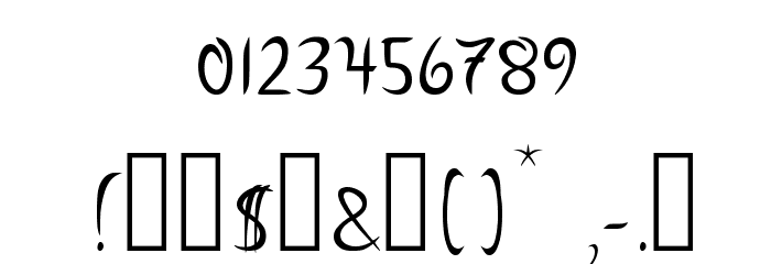 Mystic-Arm Font OTHER CHARS