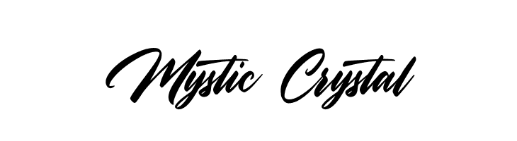 Mystic Crystal  les polices de caractères gratuit tlcharger