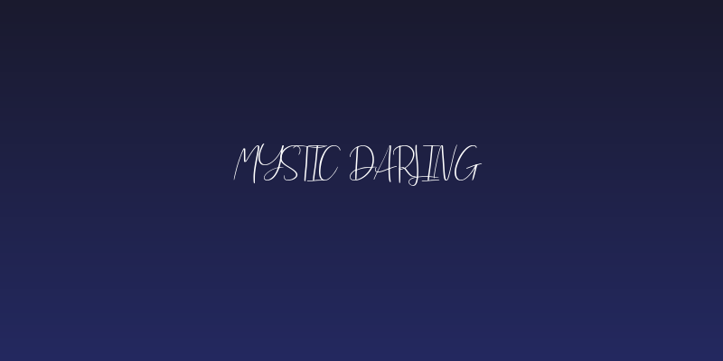 Mystic Darling Social Header