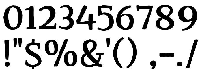 Mystic Gate Font OTHER CHARS