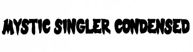 Mystic Singler Condensed  Frei Schriftart Herunterladen