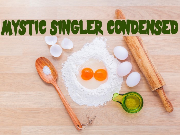 Mystic Singler Condensed لخطوط تنزيل examples