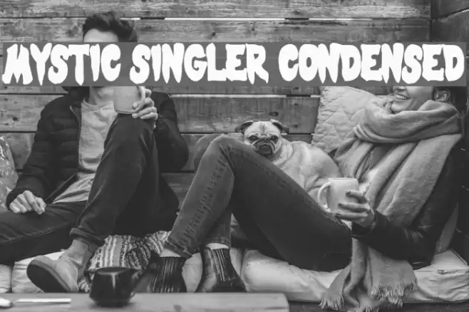 Mystic Singler Condensed Font examples