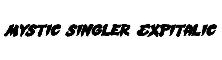 Mystic Singler ExpItalic  Fuentes Gratis Descargar