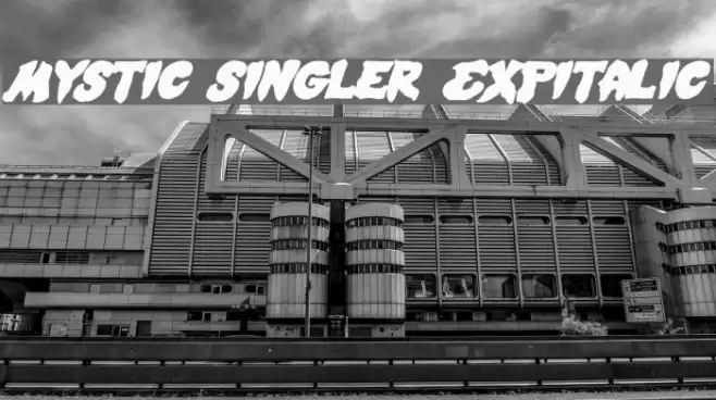 Mystic Singler ExpItalic Font examples