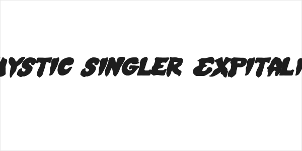 Mystic Singler ExpItalic Logo