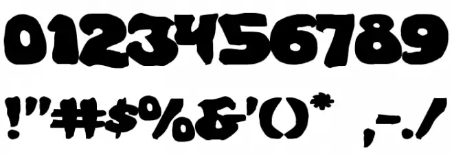 Mystic Singler Expanded Font OTHER CHARS