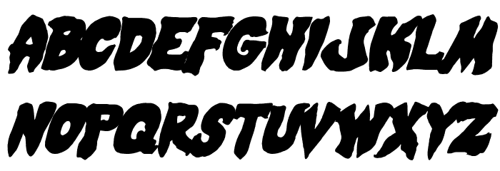 Mystic Singler Italic Font LOWERCASE