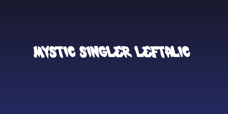 Mystic Singler Leftalic Social Header