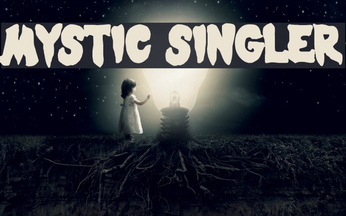 Mystic Singler Font examples