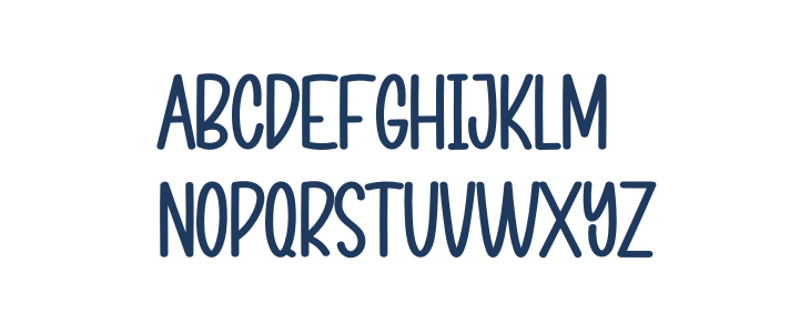 Mystical Christmas Uppercase