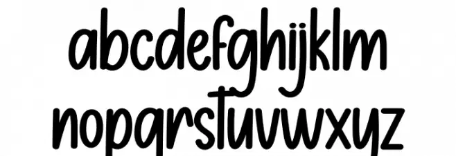 Mystical Christmas 字体 小写