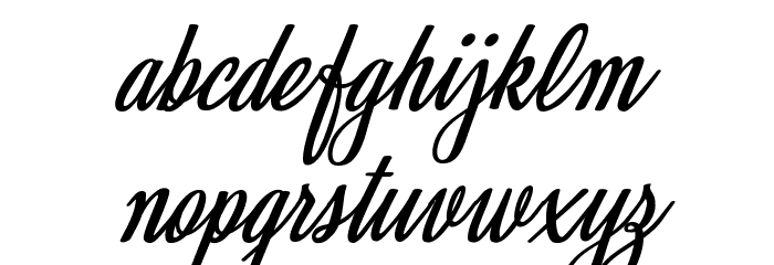 Mystical Eyes Personal Use Regular Font LOWERCASE