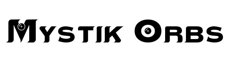 Mystik Orbs  フリーフォントのダウンロード