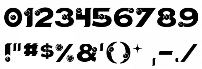 Mystik Orbs Font OTHER CHARS