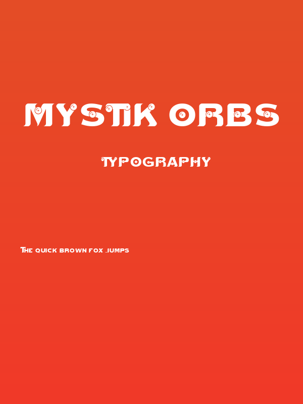 Mystik Orbs Poster