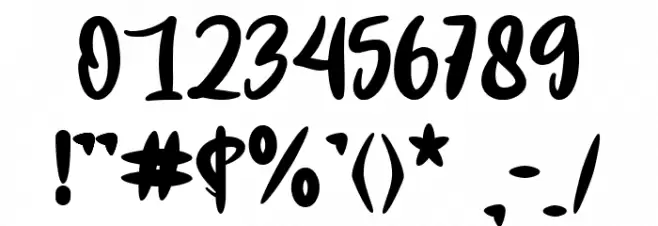 Mystikal Font OTHER CHARS