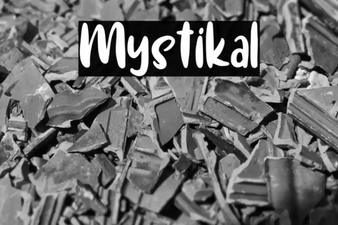 Mystikal Font examples