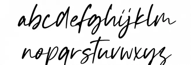Mystique फ़ॉन्ट लोअरकेस