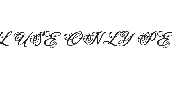 Myteri Black PERSONAL USE ONLY PERSONAL USE ONLY Logo