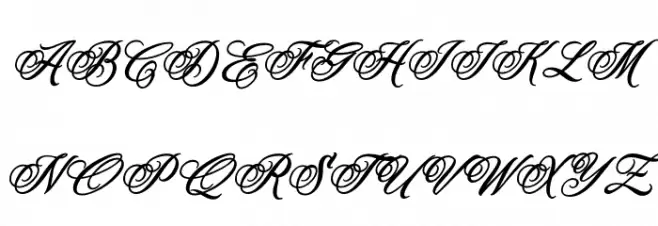 Myteri Script PERSONAL USE ONLY Bold Italic PERSONAL USE ONLY Font Litere mari
