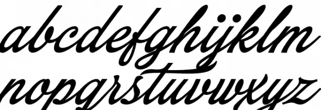 Myteri Script PERSONAL USE ONLY Bold Italic PERSONAL USE ONLY خط أحرف صغيرة