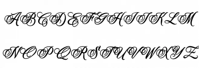 Myteri Script PERSONAL USE ONLY Bold PERSONAL USE ONLY 字体 大写
