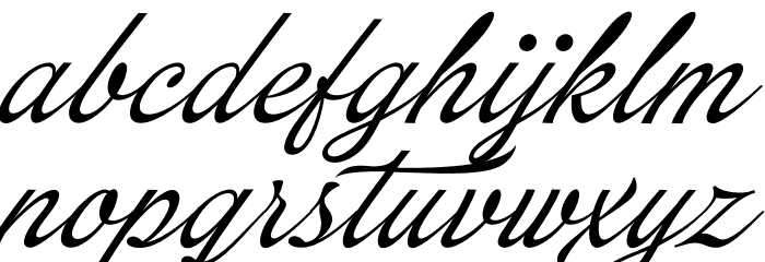 Myteri Script PERSONAL USE ONLY Italic PERSONAL USE ONLY Font LOWERCASE