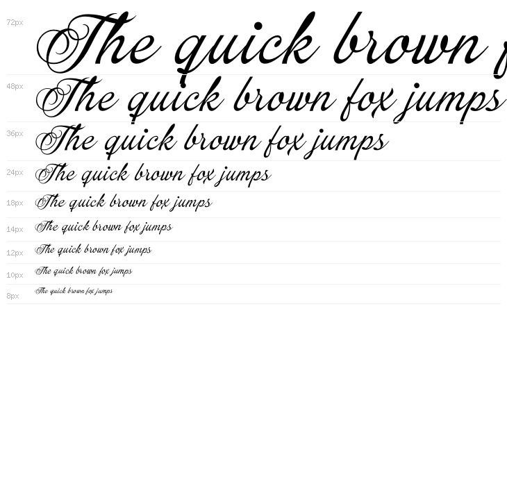 Myteri Script PERSONAL USE ONLY Regular PERSONAL USE ONLY Waterfall