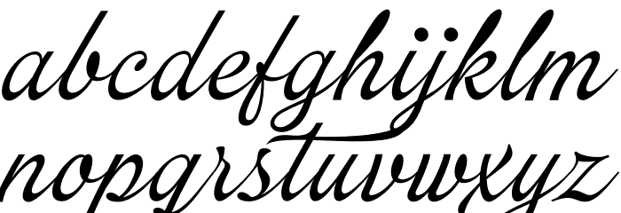 Myteri Script PERSONAL USE ONLY Regular PERSONAL USE ONLY Font LOWERCASE