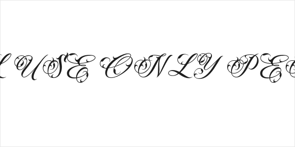 Myteri Thin PERSONAL USE ONLY PERSONAL USE ONLY Logo