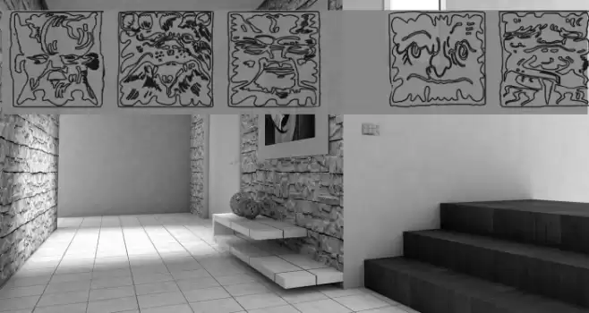 Mythago Outline Font examples