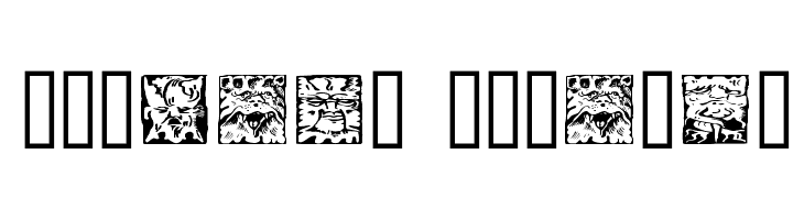 Mythago Squares Font