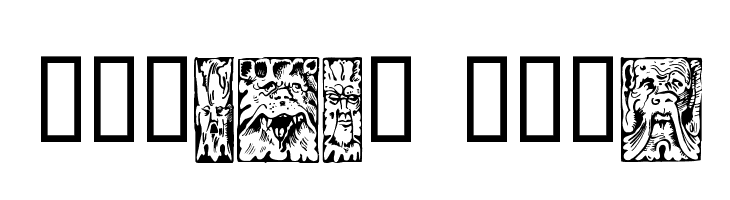 Mythago Wood Font