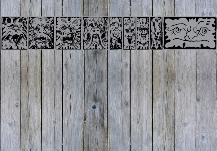 Mythago Wood Font examples
