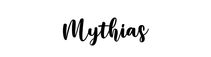 Mythias  font caratteri gratis