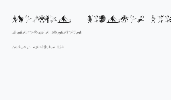 Mythical & Hoplite Noodgies Business Card