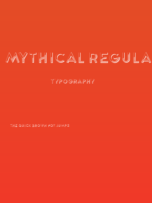 Mythical Regular Poster