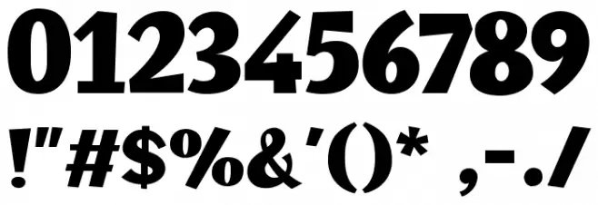 MythicalGarden-Black Font OTHER CHARS