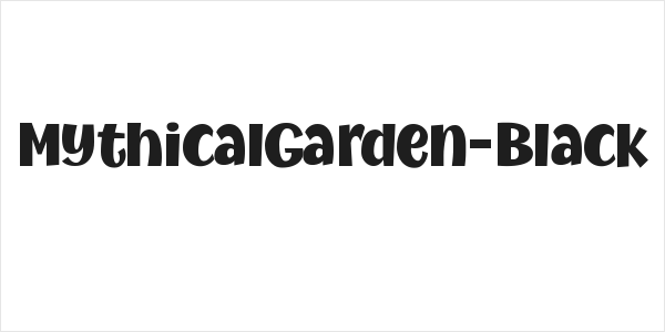 MythicalGarden-Black Logo