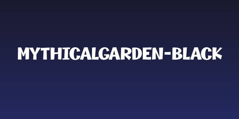MythicalGarden-Black Social Header